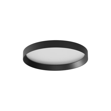 Redo Dama, černé stropní svítidlo, LED 30W, 3000/4000/5000K, průměr 35cm, DALI