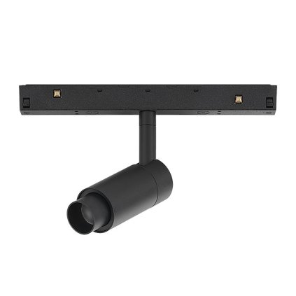 Mantra Magneto 48V Zoom, černý spot LED 7W 3000K 10-38°, TRIAC, průměr 3,5cm