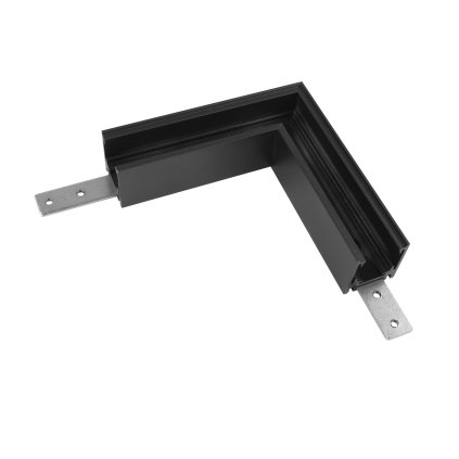 Mantra Magneto 48V, L spojka stropní černá nízká 90°