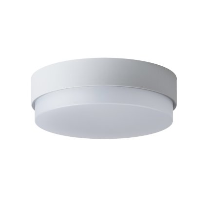Osmont Triton 1, stropní stříbrné kruhové svítidlo, 2x25W E27, průměr 28cm, IP65