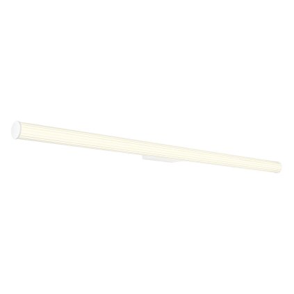 Redo Dizzy, koupelnové nástěnné svítidlo, LED 24W 3000/4000K, bílá, délka 120cm, IP44