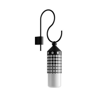 Il Fanale La Spazio, venkovní lampa, 1x15W E27, výška 125,2cm, bez tyče, IP65