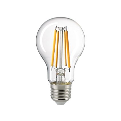 Sigor LED žárovka filament E27 8,5W 1055lm, náhrada za 75W, Ra95, 2700K, stmívatelná