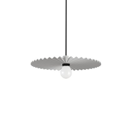 Linea Light Doge, moderní bílé závěsné svítidlo, 1x22W E27, průměr 40cm