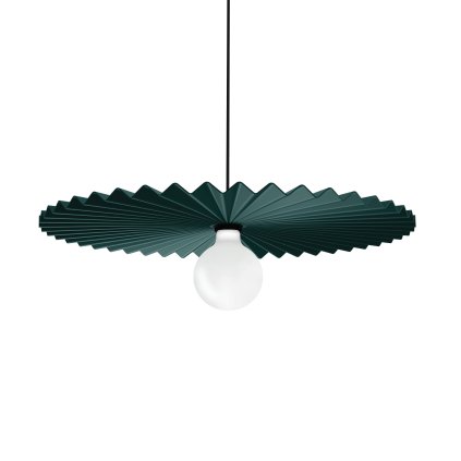 Linea Light Doge, moderní tyrkysové závěsné svítidlo, 1x22W E27, průměr 58,4cm