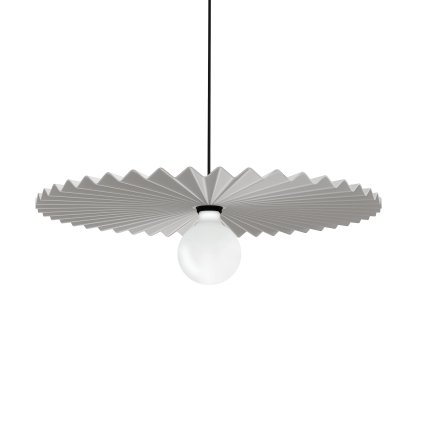 Linea Light Doge, moderní bílé závěsné svítidlo, 1x22W E27, průměr 58,4cm
