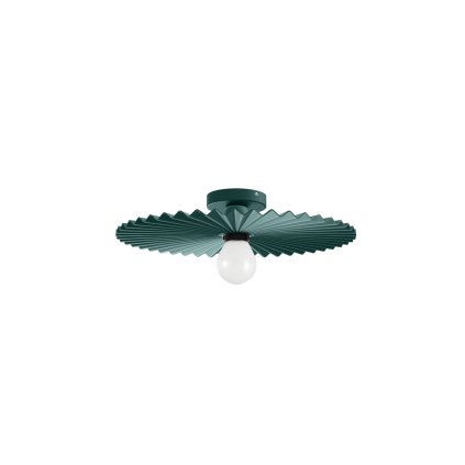 Linea Light Doge, moderní tyrkysové stropní/nástěnné svítidlo, 1x22W E27, průměr 38,7cm