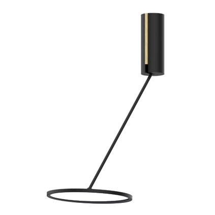 Zava Alioth, černé stropní/závěsné nastavitelné svítidlo LED 26W 3000K, průměr 40cm, stmívatelné