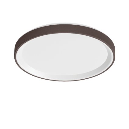 Linea Light Iside, hnědé stropní/nástěnné svítidlo, 42W LED 3000K, prům. 55,2cm