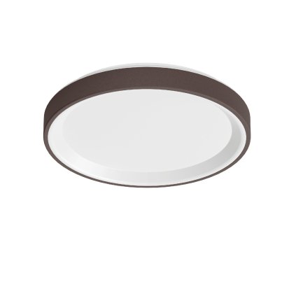 Linea Light Iside, hnědé stropní/nástěnné svítidlo, 34W LED 2700K, prům. 45,2cm