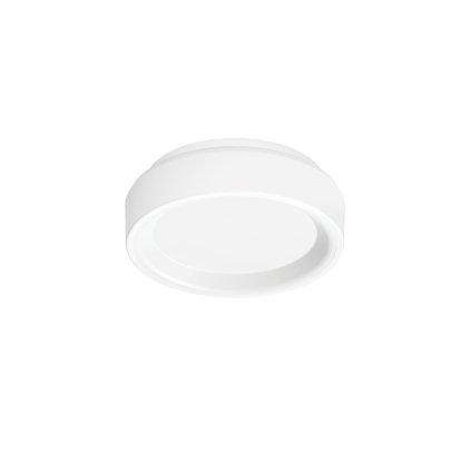 Linea Light Iside, bílé stropní/nástěnné svítidlo, 10W LED 2700K, prům. 23,1cm