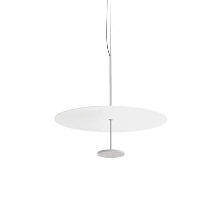 Linea Light Stilo_P, závěsné svítidlo pro nepřímé osvětlení, 21W LED 3000K, bílá, prům. 54,5cm