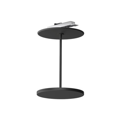 Linea Light Stilo_C, zapuštěné svítidlo pro nepřímé osvětlení, 36W LED 3000K, černá, prům. 17cm