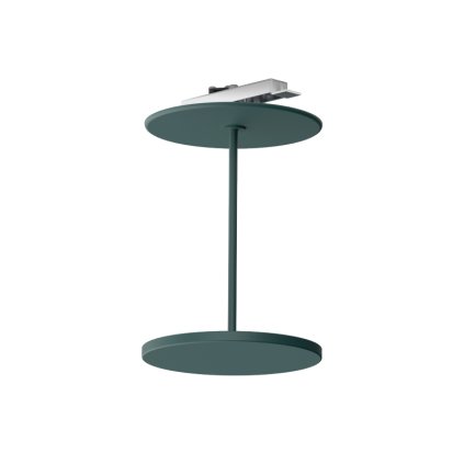Linea Light Stilo_C, zapuštěné svítidlo pro nepřímé osvětlení, 36W LED 2700K, tyrkysová, prům. 17cm