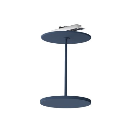 Linea Light Stilo_C, zapuštěné svítidlo pro nepřímé osvětlení, 36W LED 3000K, modrá, prům. 17cm