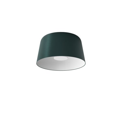 Linea Light Delfi_S, moderní stropní svítidlo, 13W LED 3000K, tyrkysová, průměr 35cm