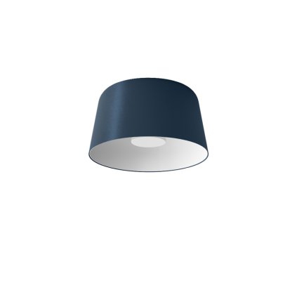 Linea Light Delfi_S, moderní stropní svítidlo, 13W LED 3000K, modrá, průměr 35cm