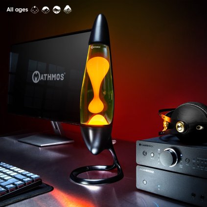 Mathmos Neo black lava lamp main YO 1 scaled