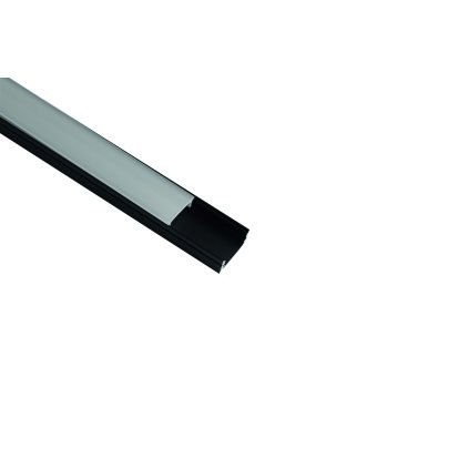 Mantra hliníkový profil 1,71x0,85 s difusorem, délka 2m, černá