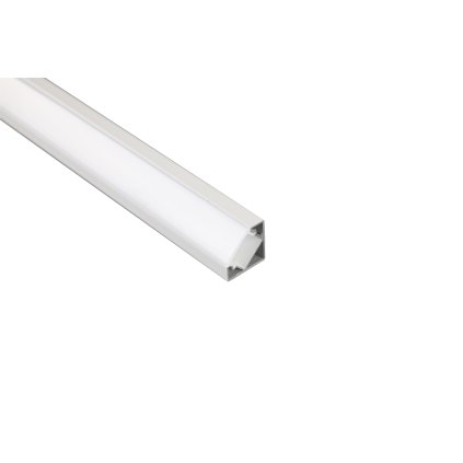 Mantra hliníkový rohový profil 1,81x1,81 s difusorem, délka 2m, bílá