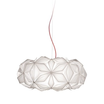 Slamp C'est La Vie Suspension Small White 2 no background