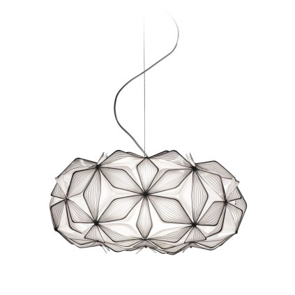 Slamp C'est La Vie Suspension Small Black 2 no background transparent wire