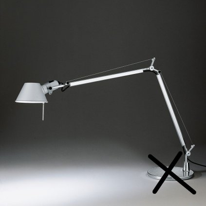 artemide tolomeo tavolo telo