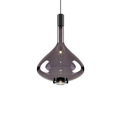 Sky–Fall large Glossy Smoke Black