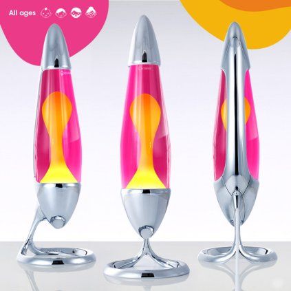 Mathmos Neo silver lava lamp main py