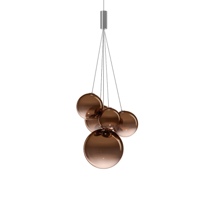 Random Five Glossy Bronze