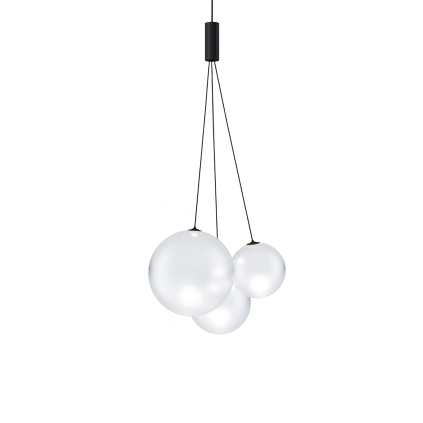 Random Frosted White Black