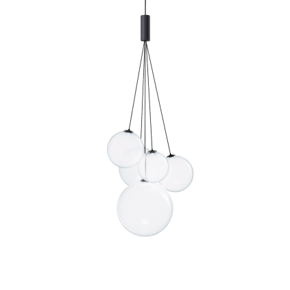 Random Five Frosted White Black