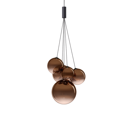 Random Five Glossy Bronze Black