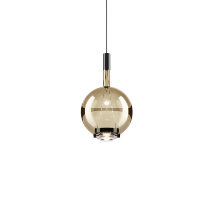 Sky–Fall Round medium Pale Gold Black