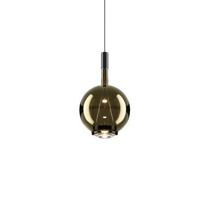 Sky–Fall Round medium Golden Sage Black