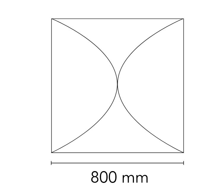 10971 5 flos ariette 1 stropni svitidlo_rozmery