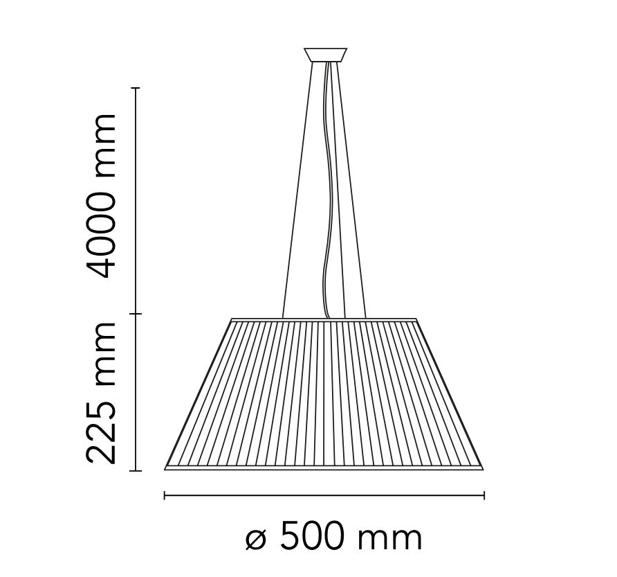 11367 3 flos romeo moon suspension 2 designove zavesne svitidlo 1x150w e27 prum 50cm_rozmery