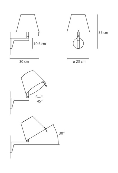artemide melampo silhouette3610833 800x600 rozmery