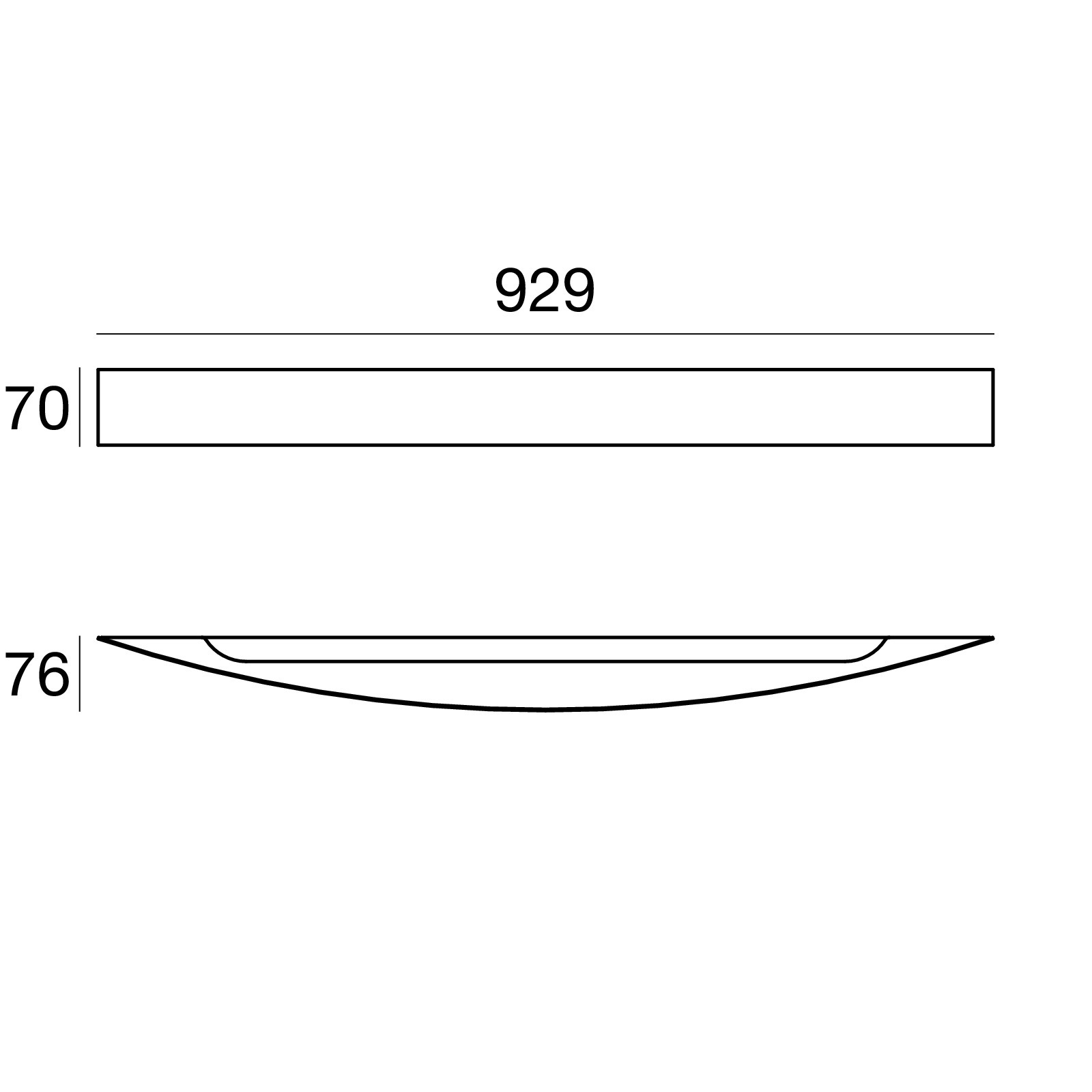 Linea Light 1190_rozmery