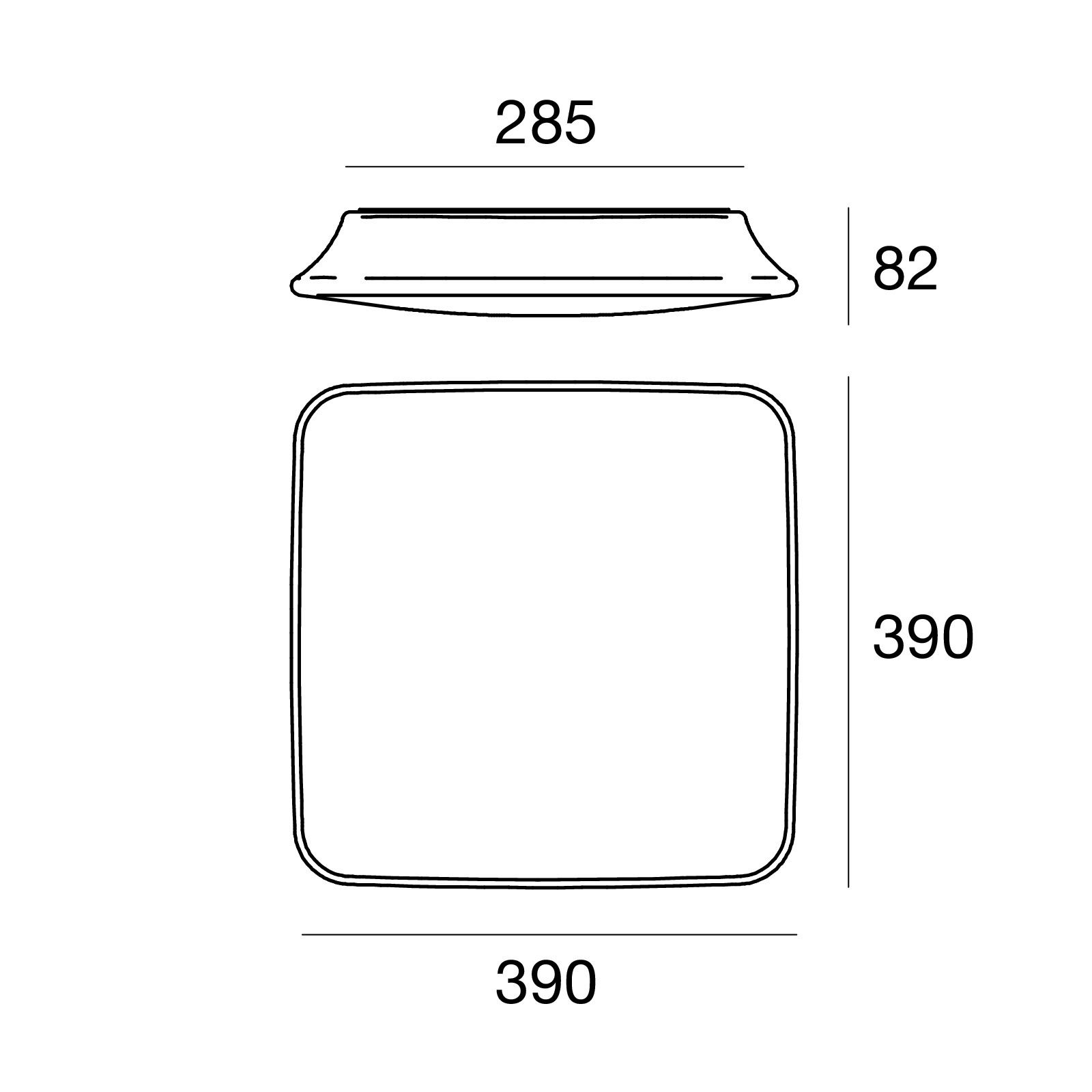 Linea Light 7808_rozmery