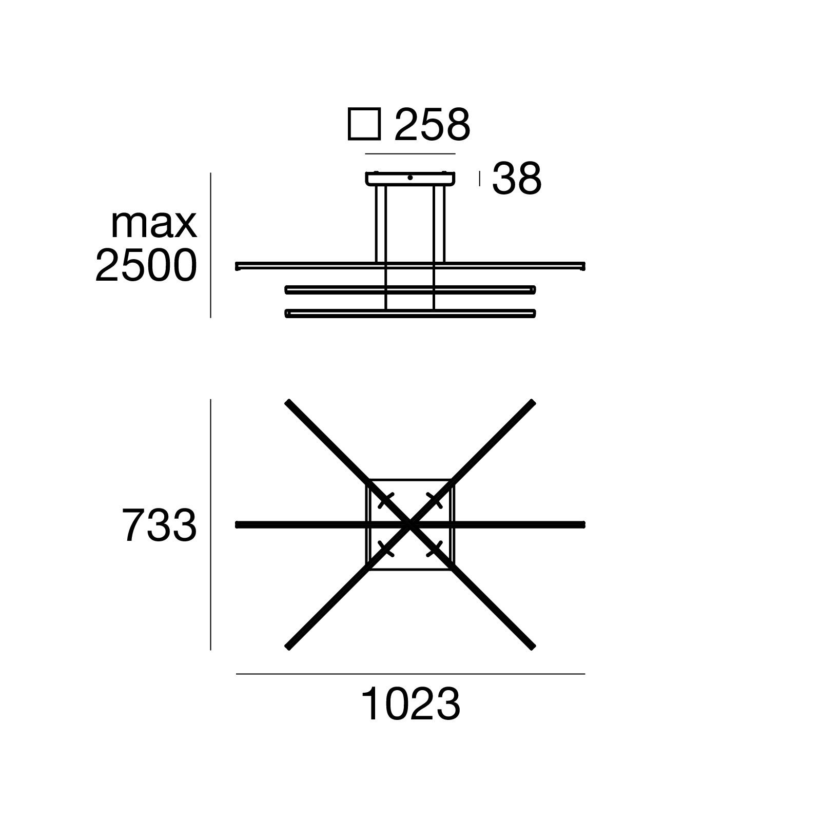 Linea Light 8202_rozmery