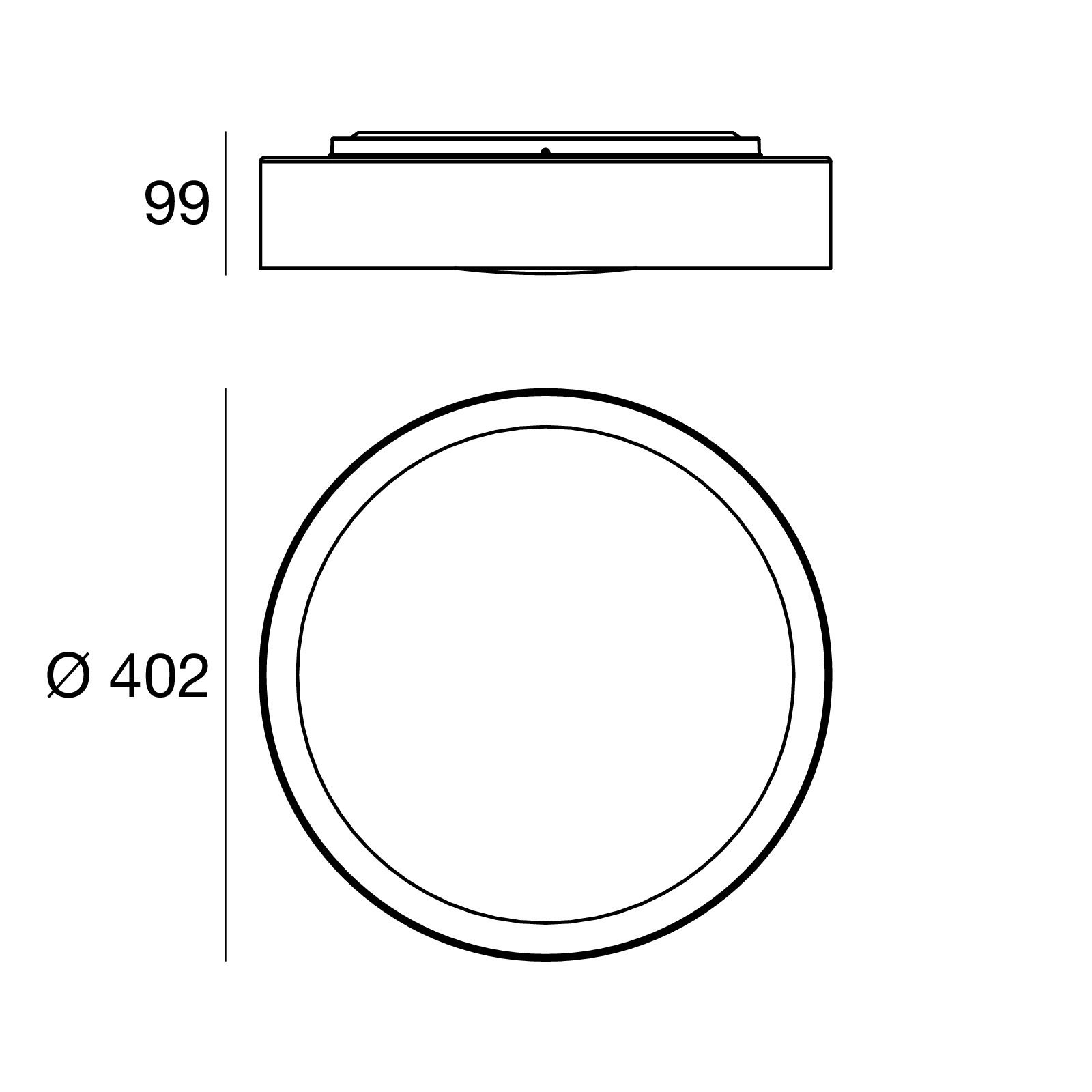 Linea Light 8301_rozmery