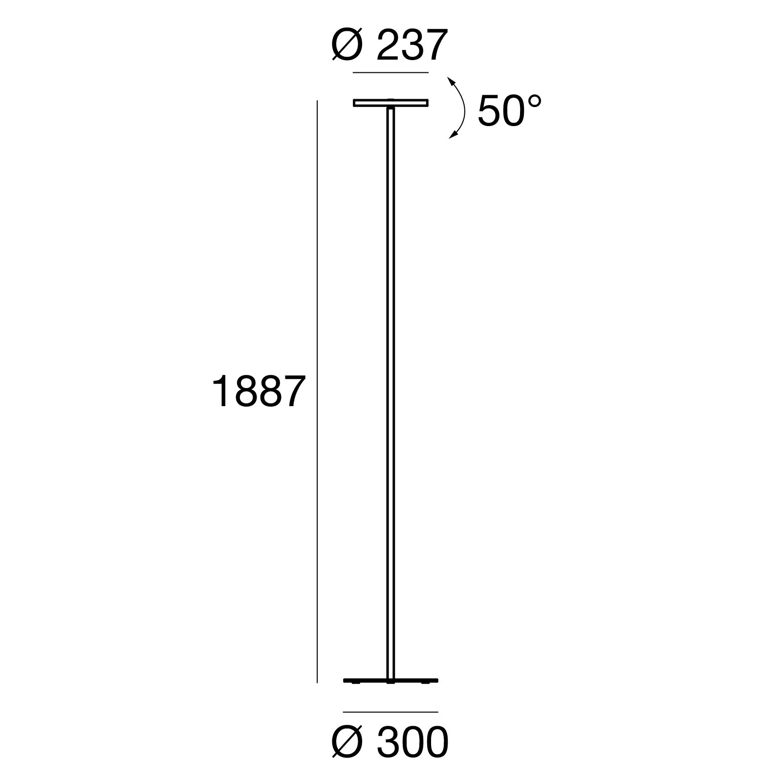 Linea Light 8365_rozmery