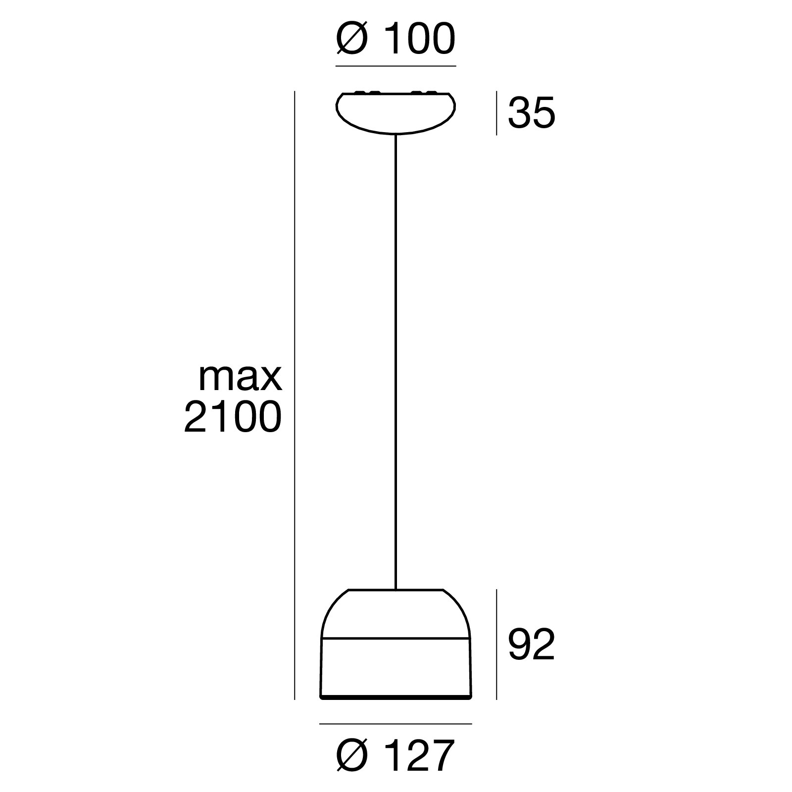 Linea Light 8420_rozmery