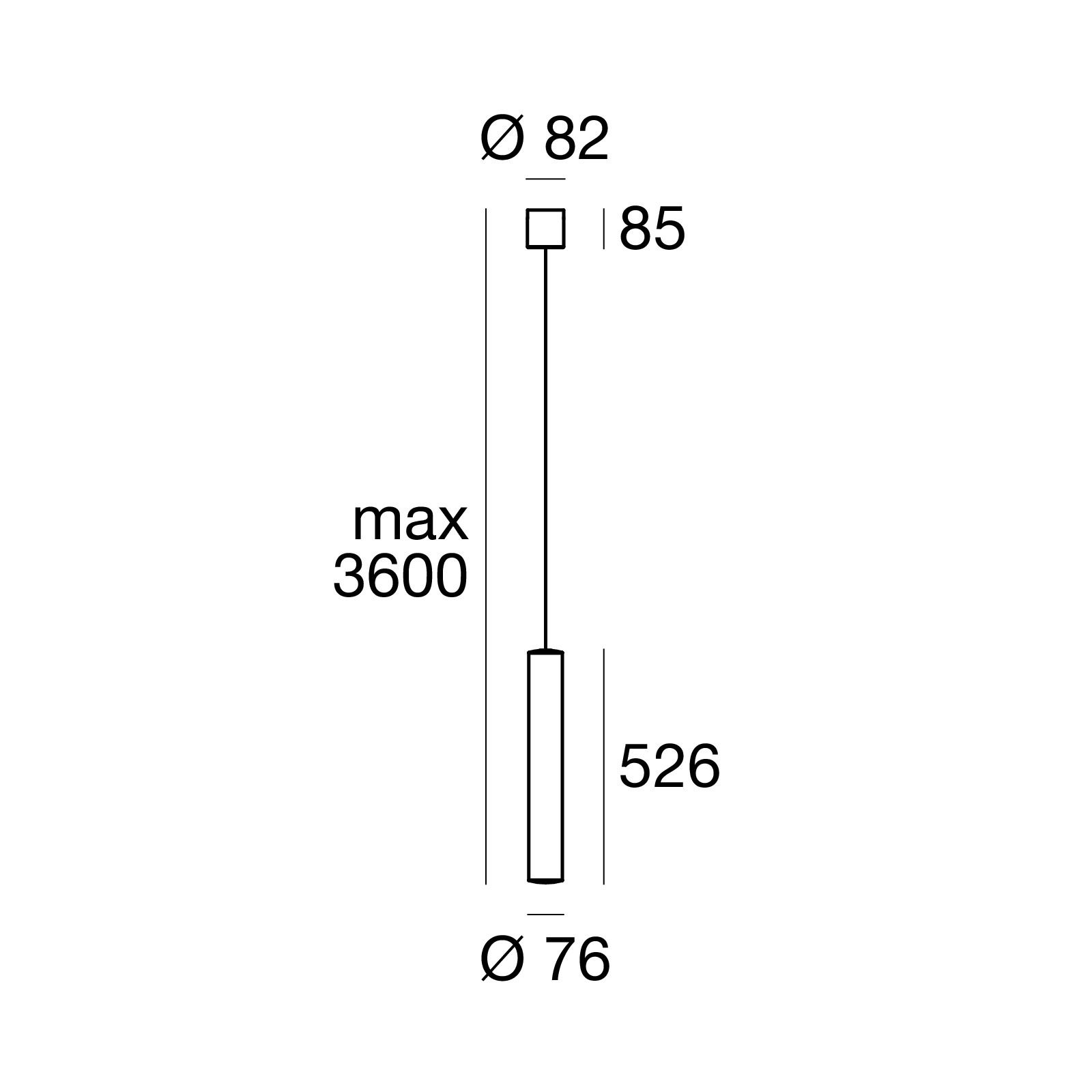 Linea Light 8650_rozmery