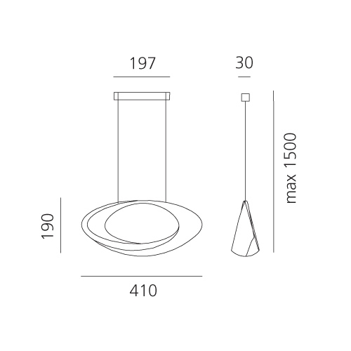 artemide cabildo silhouette4870280 800x600 rozmery