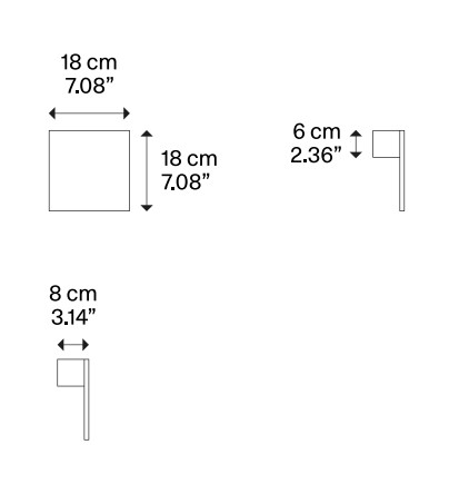 Lodes puzzle single square rozmery