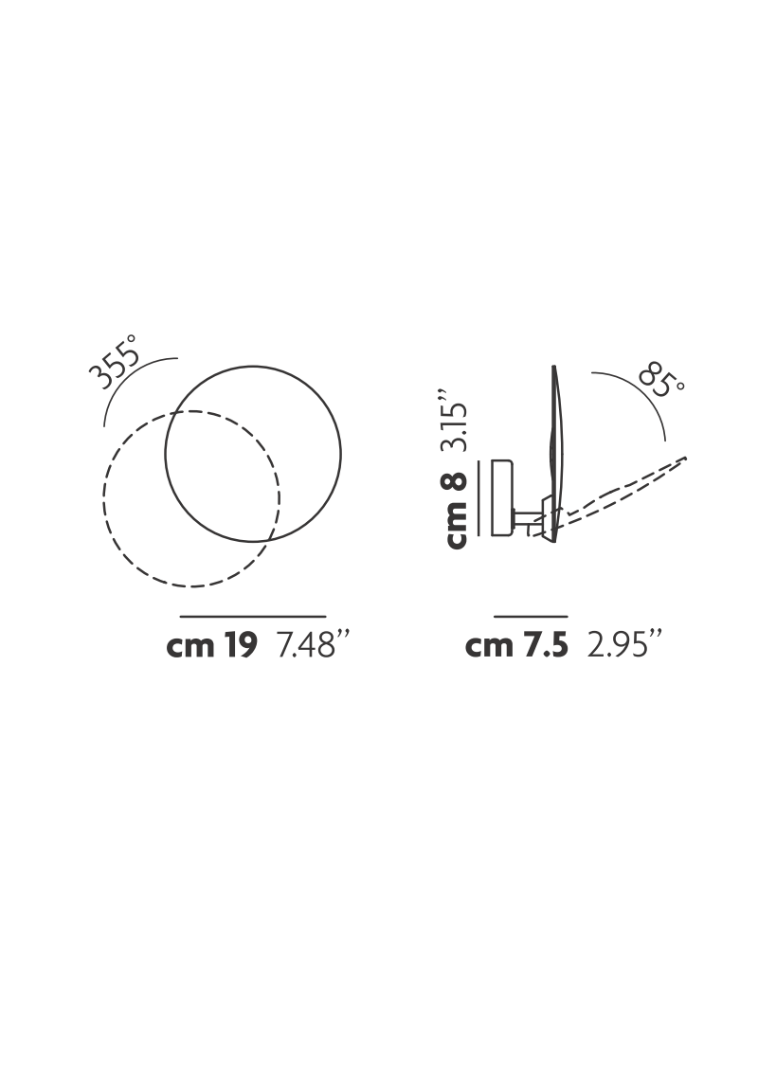 40452 1 studio italia design puzzle single round svitidlo pro neprime osvetleni 1x17w led 3000k bronz prum 19cm_rozmery