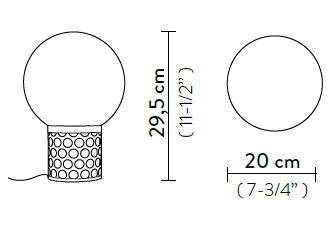 slamp atmosfera20 rozmery