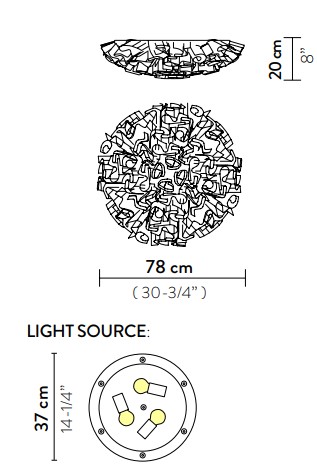 slamp veli large rozmery